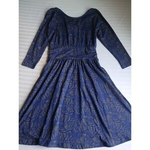 Mata Traders Dress Small Novela Fox Organic Cotton Cottage Bohemian Boho New